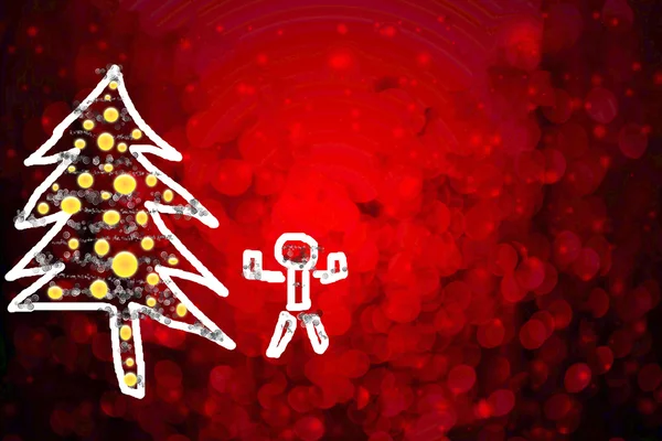 Christmas new year background — Stock Photo, Image