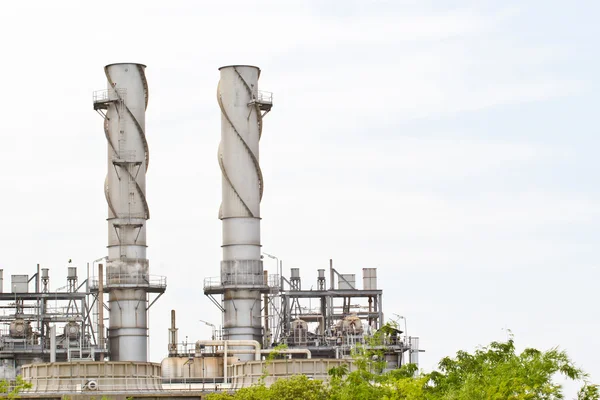 Doğalgaz kombine çevrim enerji santrali — Stok fotoğraf