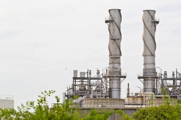 Erdgas-Kombikraftwerk — Stockfoto