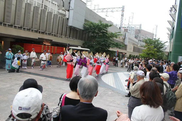 TOKYO, JAPON-2 JUIN : Fête de Fukuro Matsuri à Ikebukuro. Conte — Photo