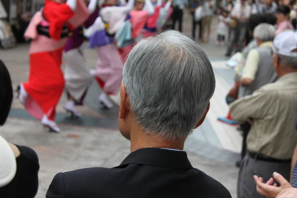 TOKYO, JAPAN-JUNE 2: Fukuro Matsuri festival in Ikebukuro. Conte — Stock Photo, Image