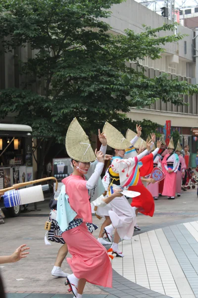 Tokyo, Japonya-Haziran 2: Ikebukuro fukuro matsuri Festivali. Conte — Stok fotoğraf