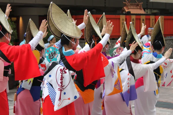 Tokyo, japan-juni 2: fukuro matsuri festival i ikebukuro. Conte — Stockfoto