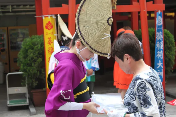 Tokyo, Japán-június 2: fukuro matsuri fesztivál-ikebukuro. Conte — Stock Fotó