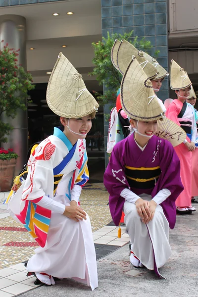 Tokyo, japan-juni 2: fukuro matsuri festival i ikebukuro. Conte — Stockfoto