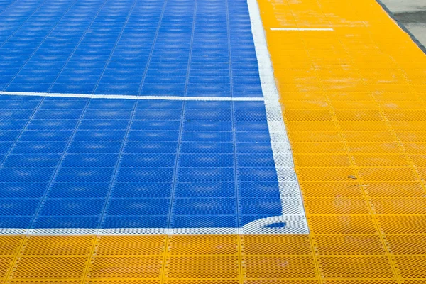 Campo de futsal exterior — Fotografia de Stock