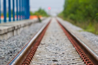 Demiryolu chon buri Tayland at