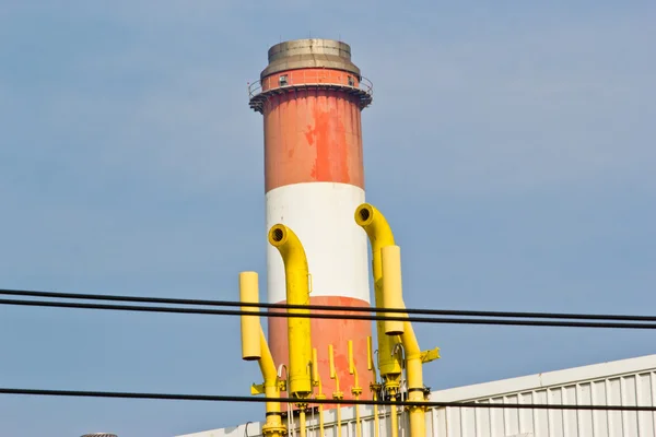 Fábrica de processamento de gás — Fotografia de Stock