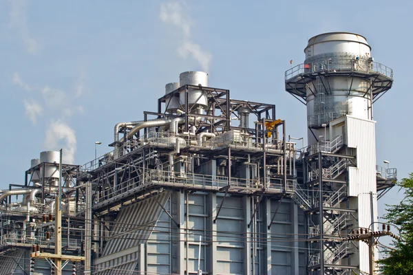 Gas processing factory — Stock Photo, Image