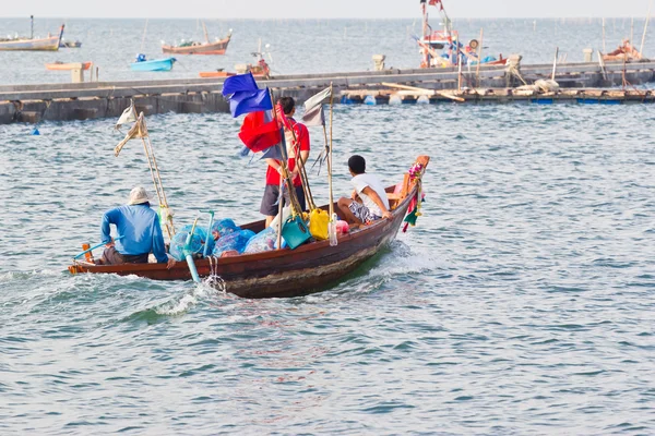 Fishing ship in Andaman sea Thailand — Stock Photo, Image
