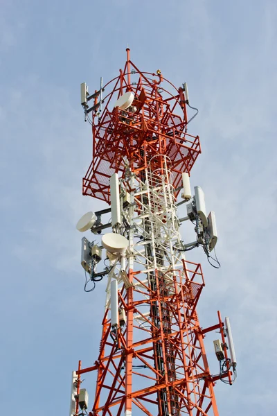 Link do relé de rádio, estação base móvel . — Fotografia de Stock