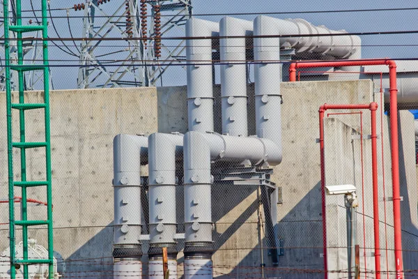 Gas processing factory — Stock Photo, Image