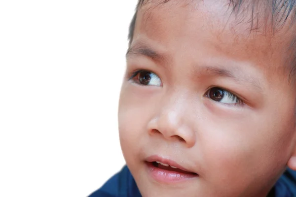 Ragazzo con un'espressione allegra . — Foto Stock