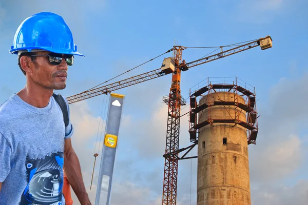 Building water supply construction — Stock Photo, Image