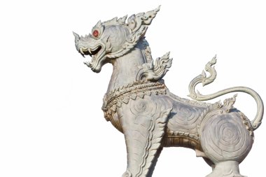 Tay Dili Edebiyatı hayvanlarda aslan heykelleri.