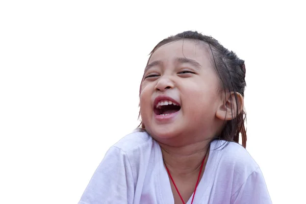 Cheerful girl in sports stadium — Stock Photo, Image