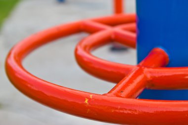 çocuklar oyun alanında kentsel sonbahar park