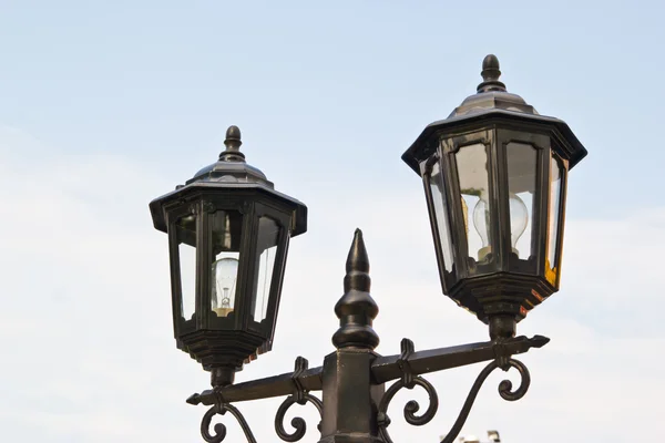 Lâmpada de rua velho lantern.old — Fotografia de Stock