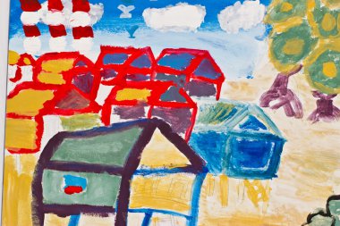 Taylandlı genç sanatçı tarafından çizilmiş Eko sembolleri el