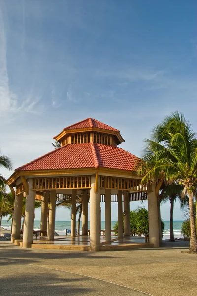 Tropische paviljoen op rayong thailand — Stockfoto