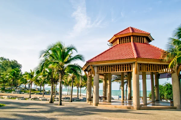 Tropický pavilon na rayong Thajsko — Stock fotografie