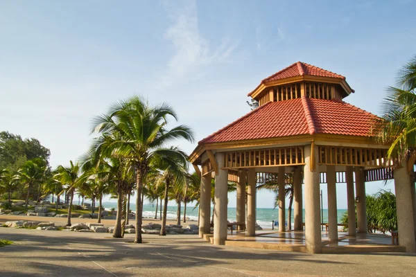 Pavilhão tropical em rayong tailândia — Fotografia de Stock