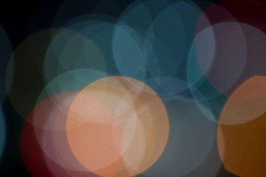 yuvarlak bokeh arka plan