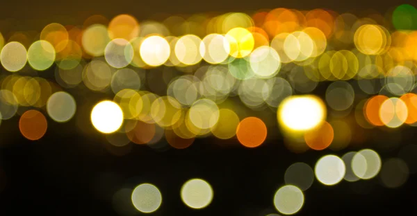 Abstract circular bokeh lights background of Christmaslight. — Stock Photo, Image