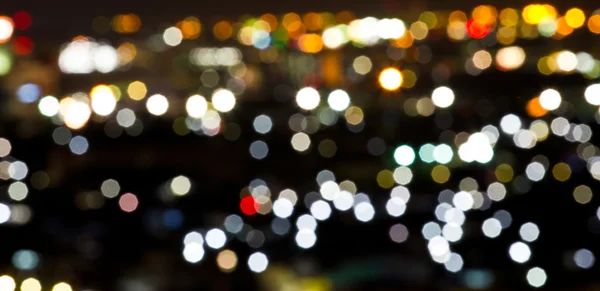 Abstrato circular bokeh luzes fundo de Christmaslight . — Fotografia de Stock