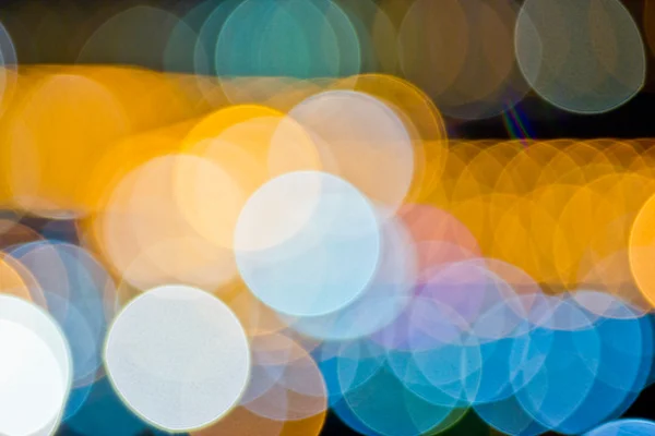 Abstrato circular bokeh luzes fundo de Christmaslight . — Fotografia de Stock