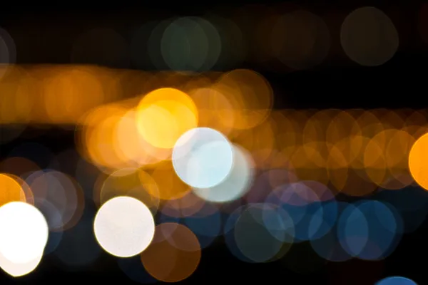 Abstract circular bokeh lights background of Christmaslight. — Stock Photo, Image