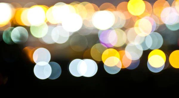 Abstrato circular bokeh luzes fundo de Christmaslight . — Fotografia de Stock