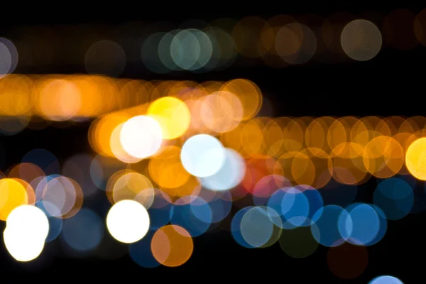 Abstract circular bokeh lights background of Christmaslight. — Stock Photo, Image