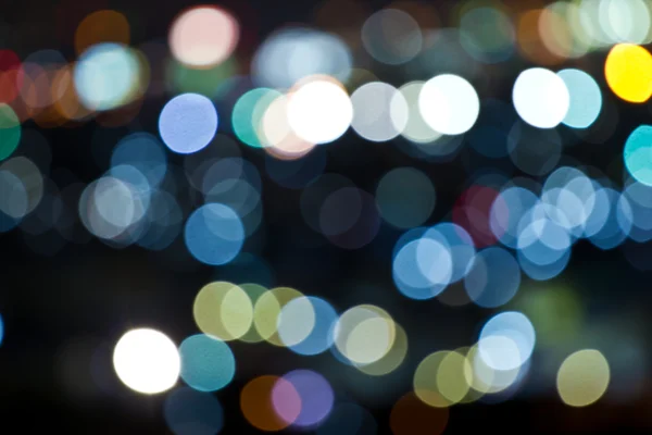 Astratto bokeh circolare luci di sfondo di Natale . — Foto Stock