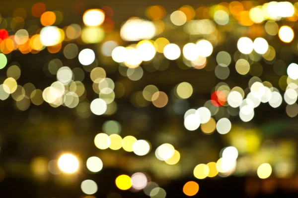 Abstrato circular bokeh luzes fundo de Christmaslight . — Fotografia de Stock