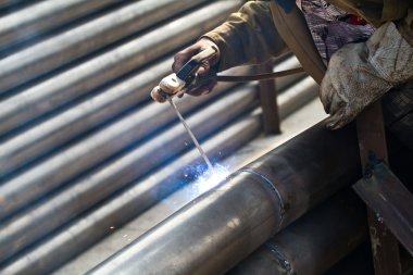 Spa kaynak kaynak fabrikası, çelik yapı sanayi işçisi