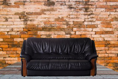 güzel ve lüks deri kanepe