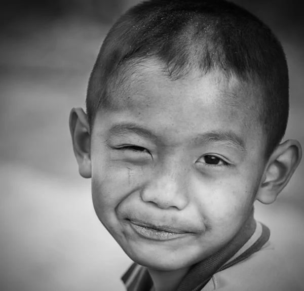 Portrait of the cheerful boy — Stock Photo, Image