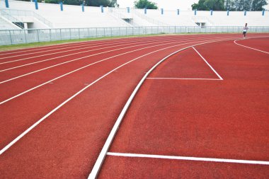 Runner rekabetçi çalışan kırpılmış görüntü
