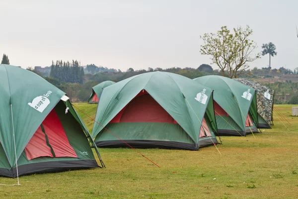 Tenda de acampamento — Fotografia de Stock