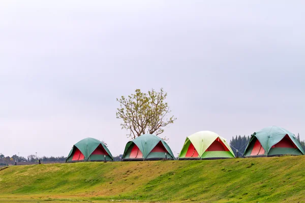 Camping telt - Stock-foto
