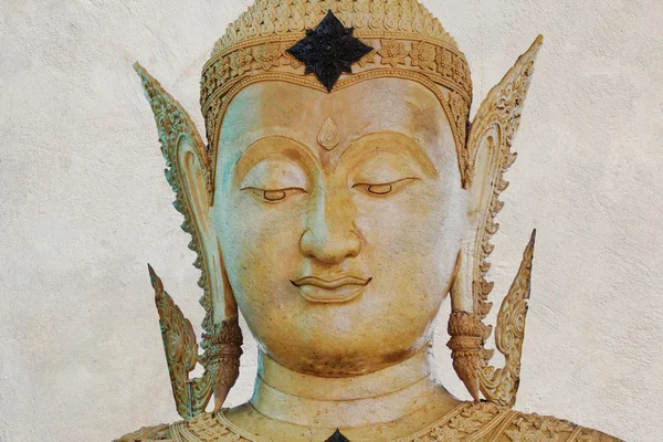 Estatua de Buda espacio para su texto — Foto de Stock