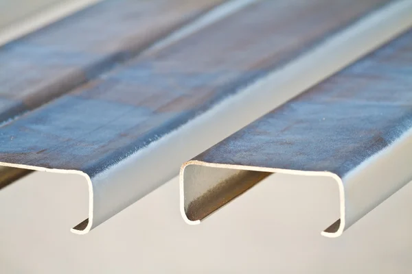 Bars made of carbon steel — Stock Photo, Image