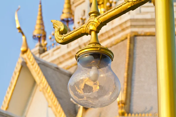 Thai lamp against on white — Stock Photo, Image