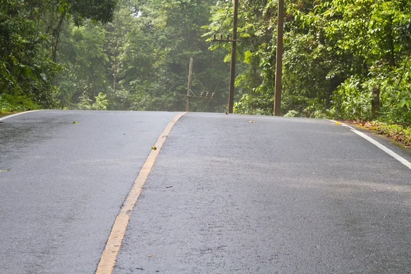 Road on high mountain — Stock Photo, Image