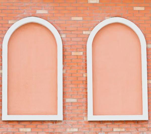 Neues Fenster auf Zementwand Hintergrund — Stockfoto