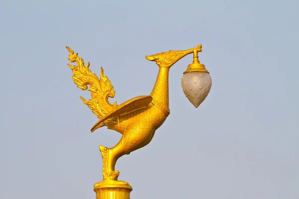 Thai lamp against on white — Stock Photo, Image