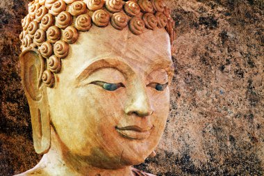 Buda'nın yüzü balmumu tarafından