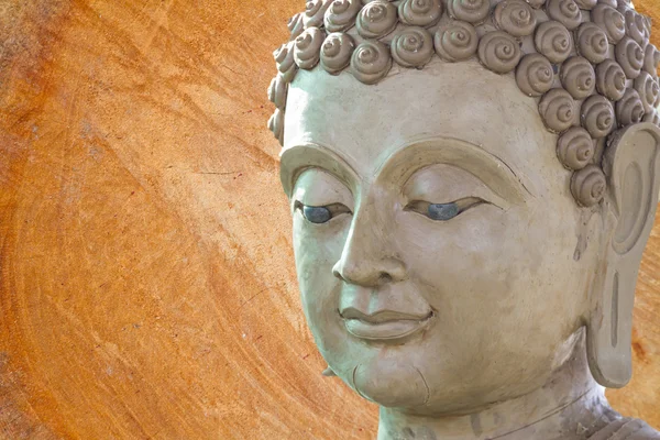 Buddha face por cera — Fotografia de Stock