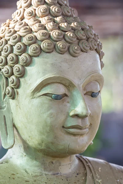 Buddha tvář vosk — Stock fotografie